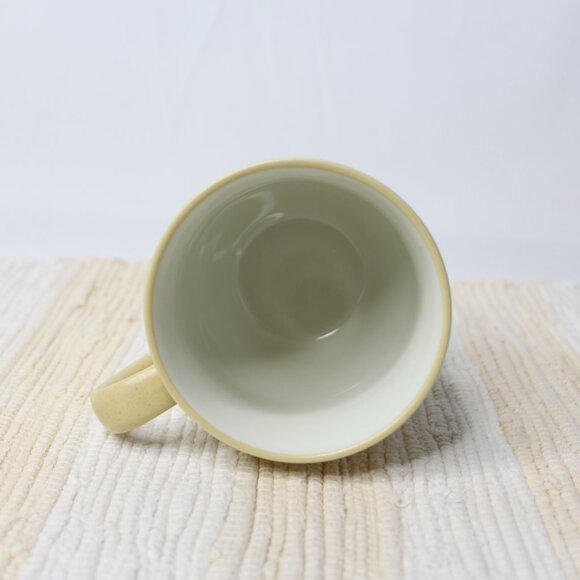 VTG NORITAKE COLORWAVE YELLOW ONE COFFEE MUG CUP STONEWARE SPECKLED 8491 - Picture 5 of 7